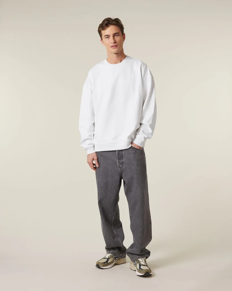Sweat-shirt unisexe col rond Oversized Stanley/Stella Radder 2.0 à personnaliser