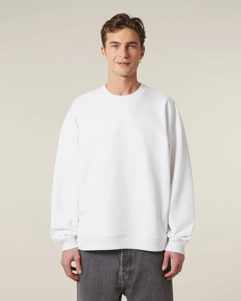 Sweat-shirt unisexe col rond Oversized Stanley/Stella Radder 2.0 à personnaliser