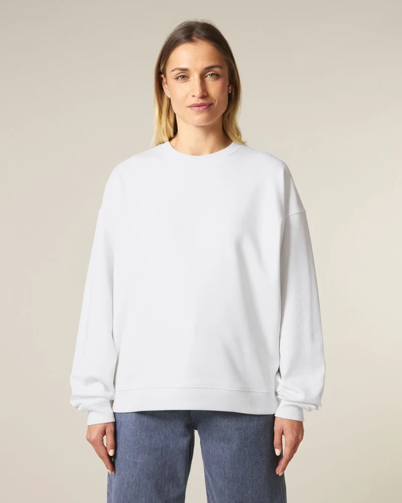 Sweat-shirt unisexe col rond Oversized Stanley/Stella Radder 2.0 à personnaliser