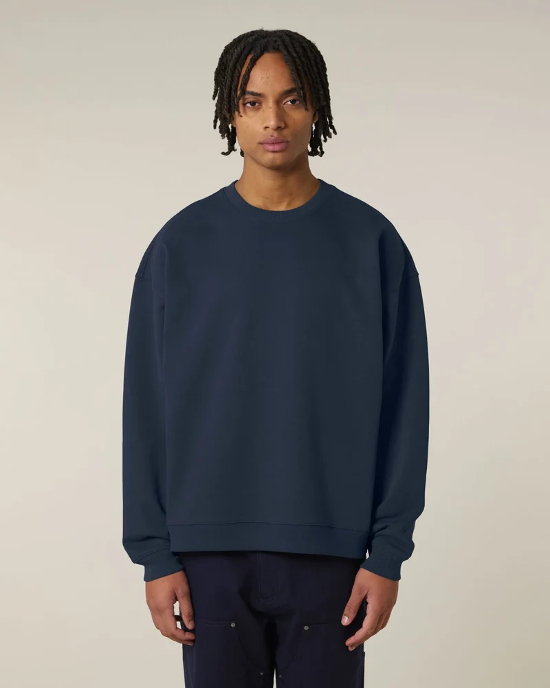 Sweat-shirt unisexe col rond Oversized Stanley/Stella Radder 2.0 à personnaliser