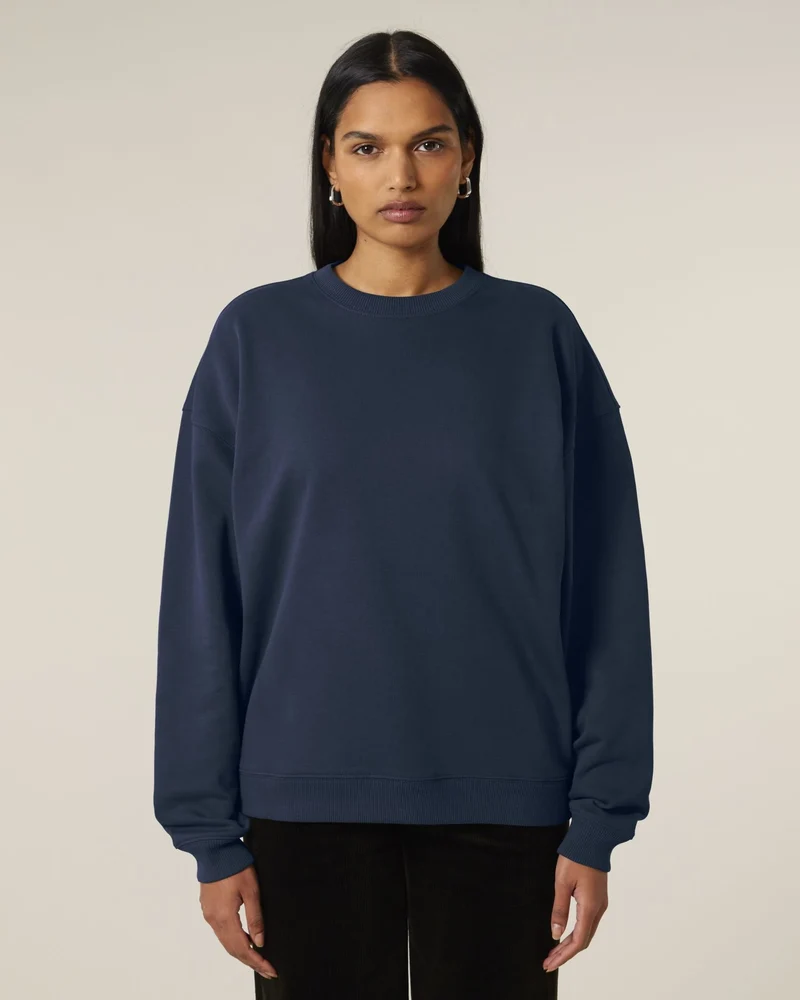 Sweat-shirt unisexe col rond Oversized Stanley/Stella Radder 2.0 à personnaliser