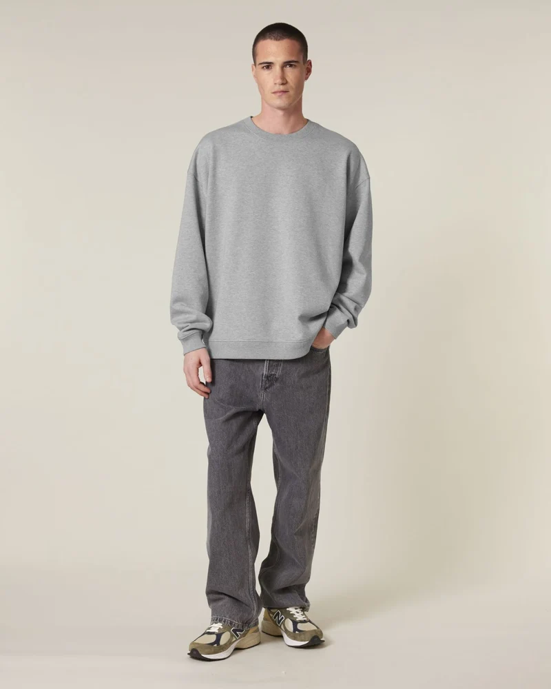 Sweat-shirt unisexe col rond Oversized Stanley/Stella Radder 2.0 à personnaliser