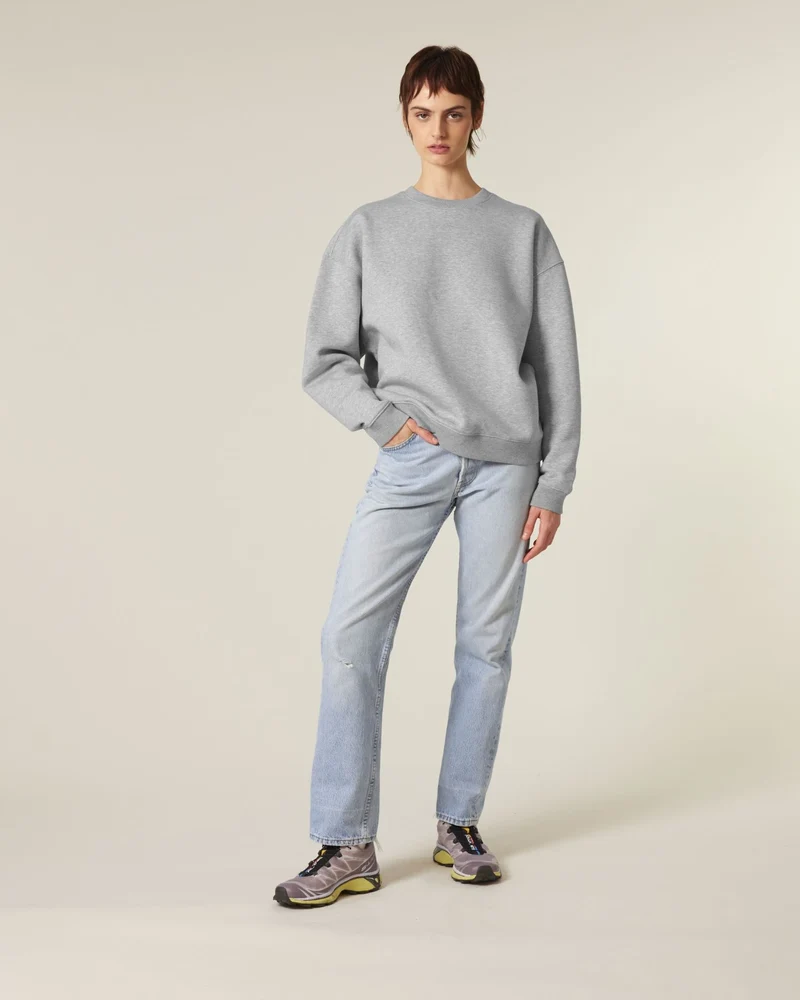 Sweat-shirt unisexe col rond Oversized Stanley/Stella Radder 2.0 à personnaliser