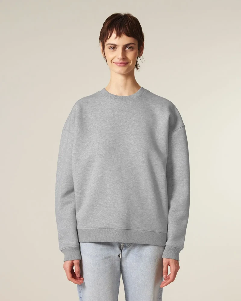 Sweat-shirt unisexe col rond Oversized Stanley/Stella Radder 2.0 à personnaliser