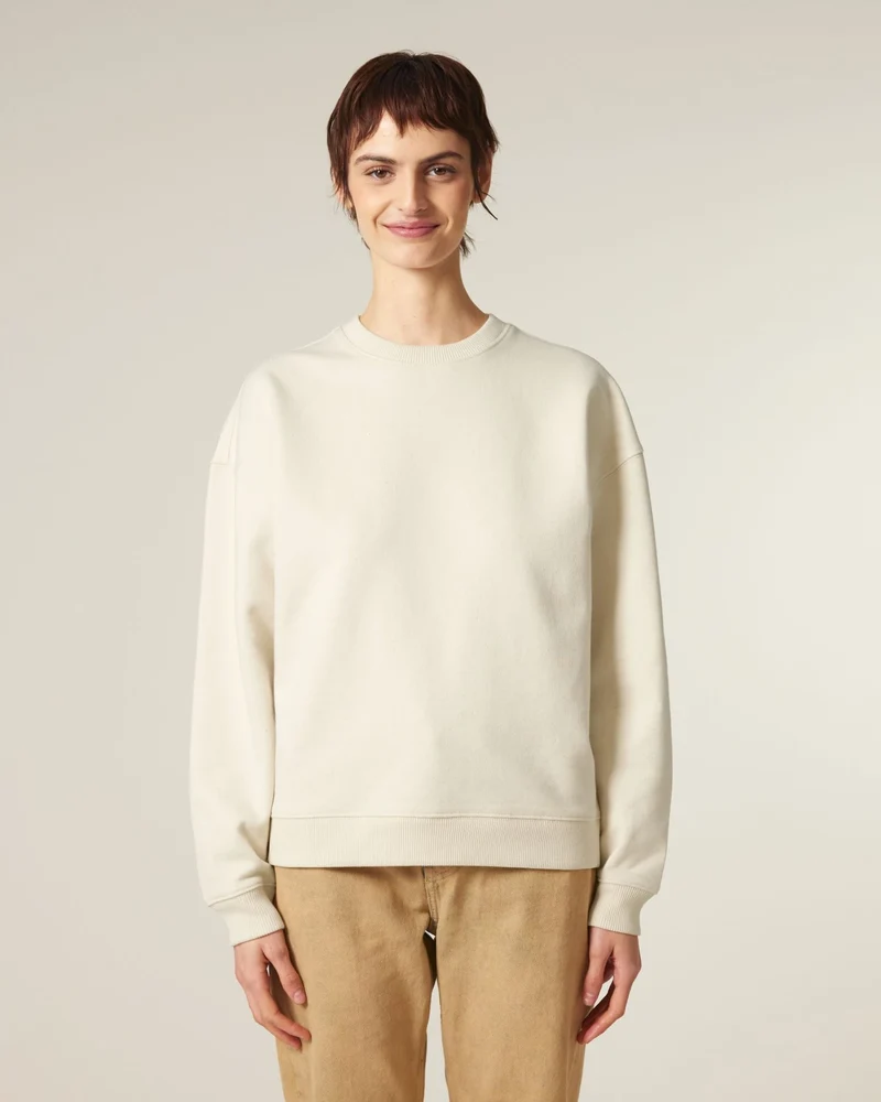 Sweat-shirt unisexe col rond Oversized Stanley/Stella Radder 2.0 à personnaliser