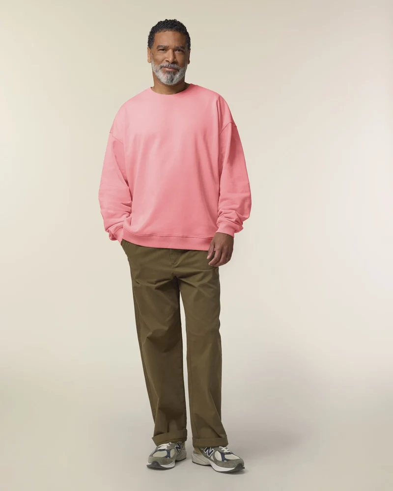 Sweat-shirt unisexe col rond Oversized Stanley/Stella Radder 2.0 à personnaliser