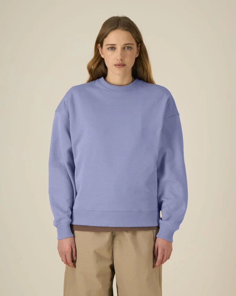 Sweat-shirt unisexe col rond Oversized Stanley/Stella Radder 2.0 à personnaliser