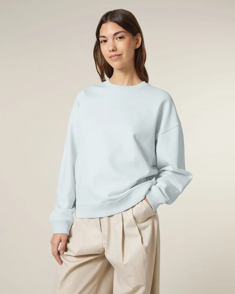 Sweat-shirt unisexe col rond Oversized Stanley/Stella Radder 2.0 à personnaliser