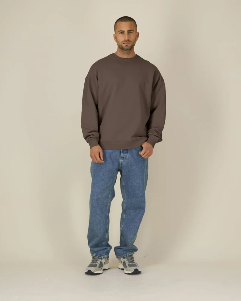 Sweat-shirt unisexe col rond Oversized Stanley/Stella Radder 2.0 à personnaliser