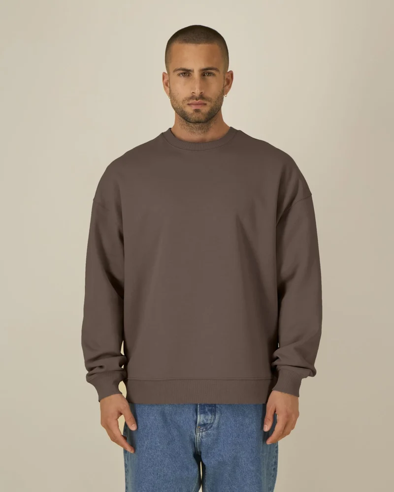Sweat-shirt unisexe col rond Oversized Stanley/Stella Radder 2.0 à personnaliser