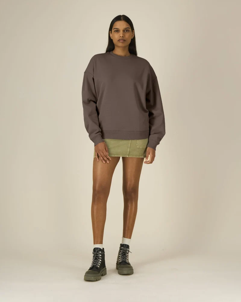 Sweat-shirt unisexe col rond Oversized Stanley/Stella Radder 2.0 à personnaliser