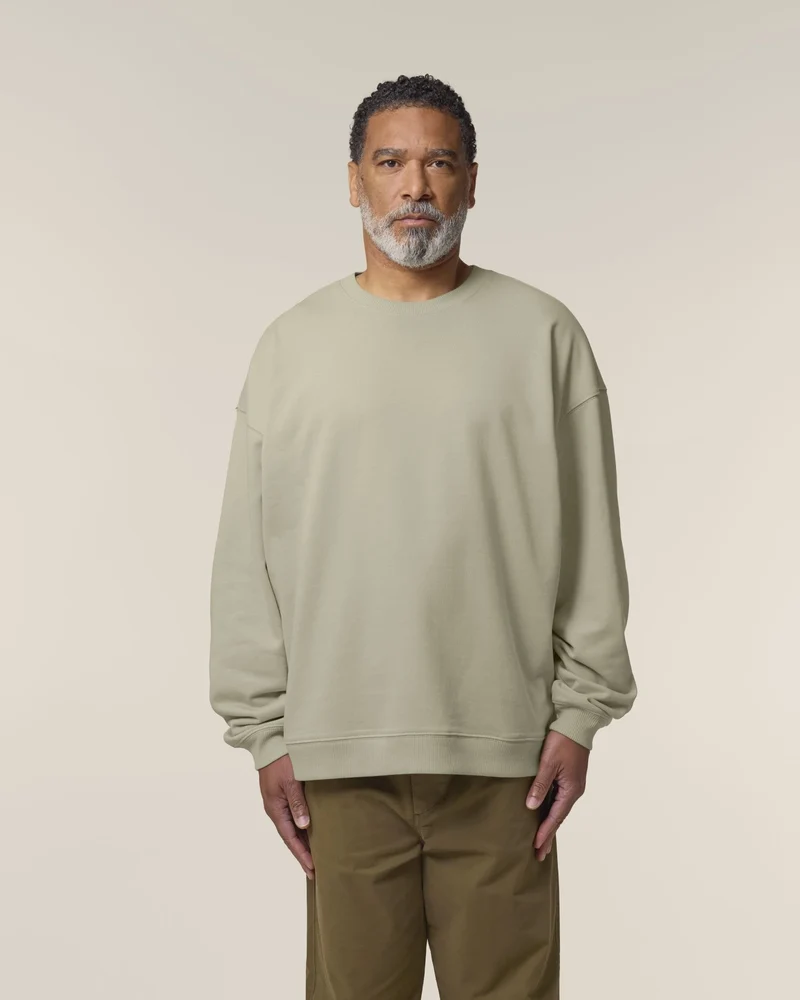 Sweat-shirt unisexe col rond Oversized Stanley/Stella Radder 2.0 à personnaliser