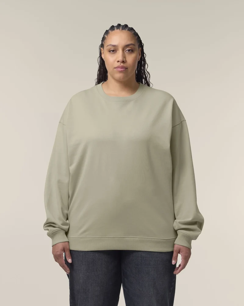 Sweat-shirt unisexe col rond Oversized Stanley/Stella Radder 2.0 à personnaliser