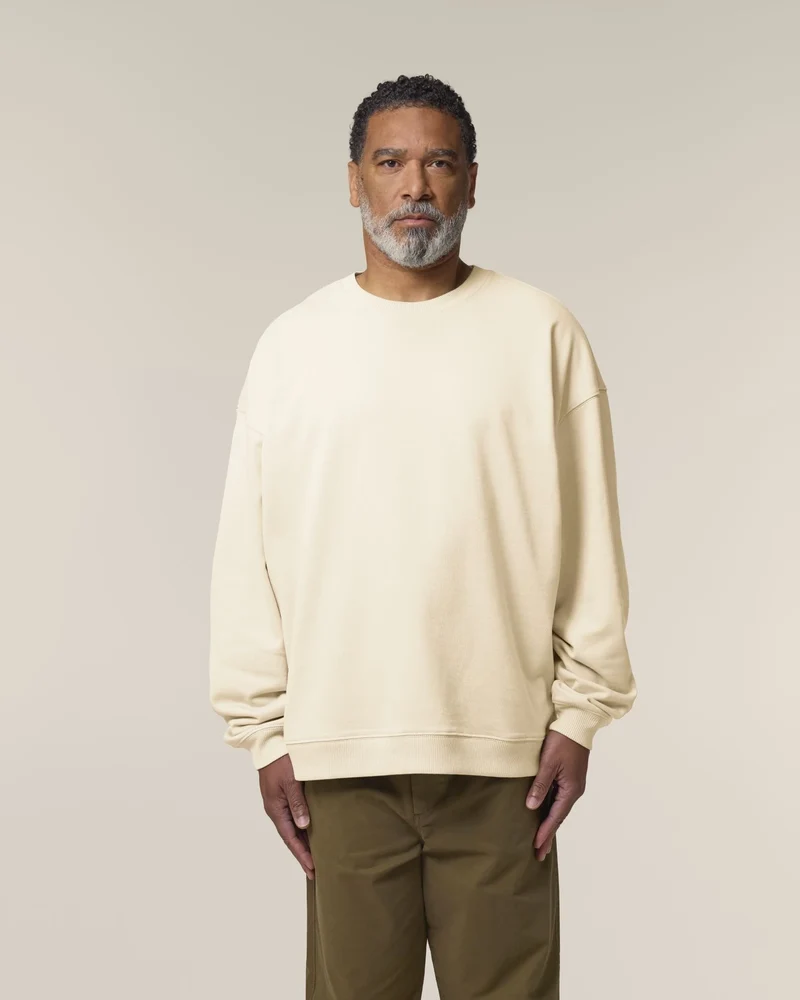 Sweat-shirt unisexe col rond Oversized Stanley/Stella Radder 2.0 à personnaliser