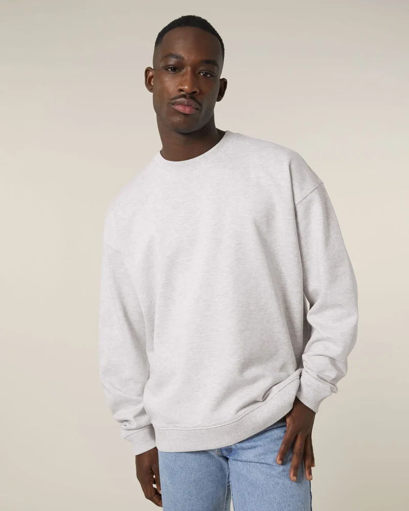 Sweat-shirt unisexe col rond Oversized Stanley/Stella Radder 2.0 à personnaliser