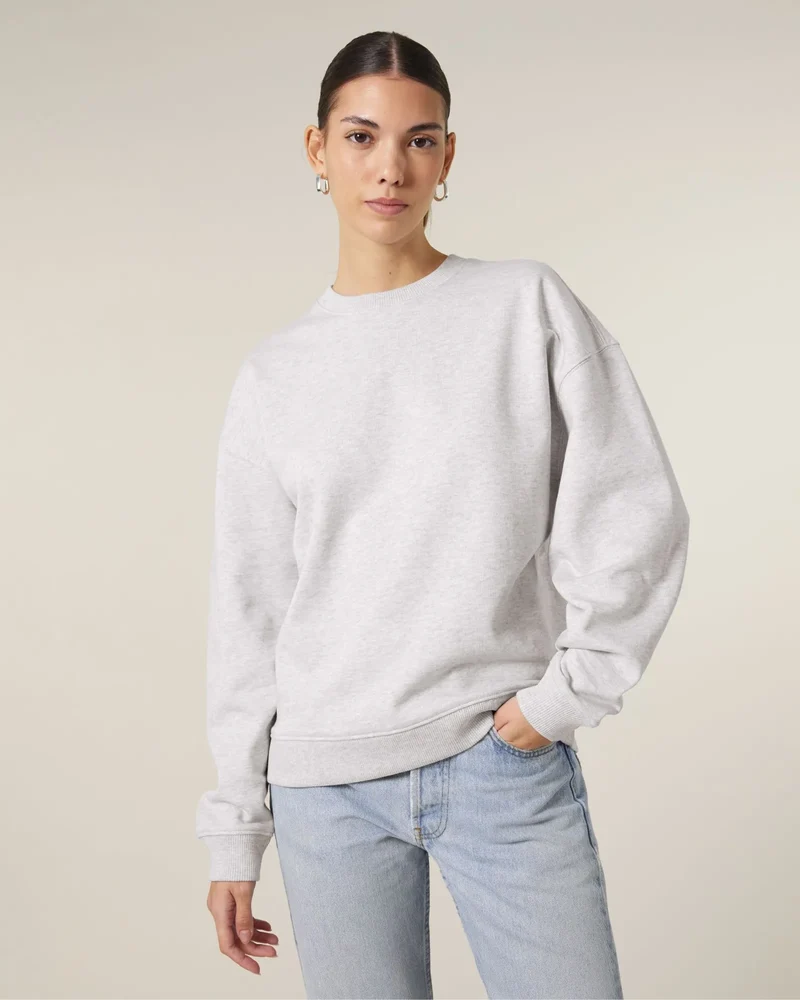 Sweat-shirt unisexe col rond Oversized Stanley/Stella Radder 2.0 à personnaliser