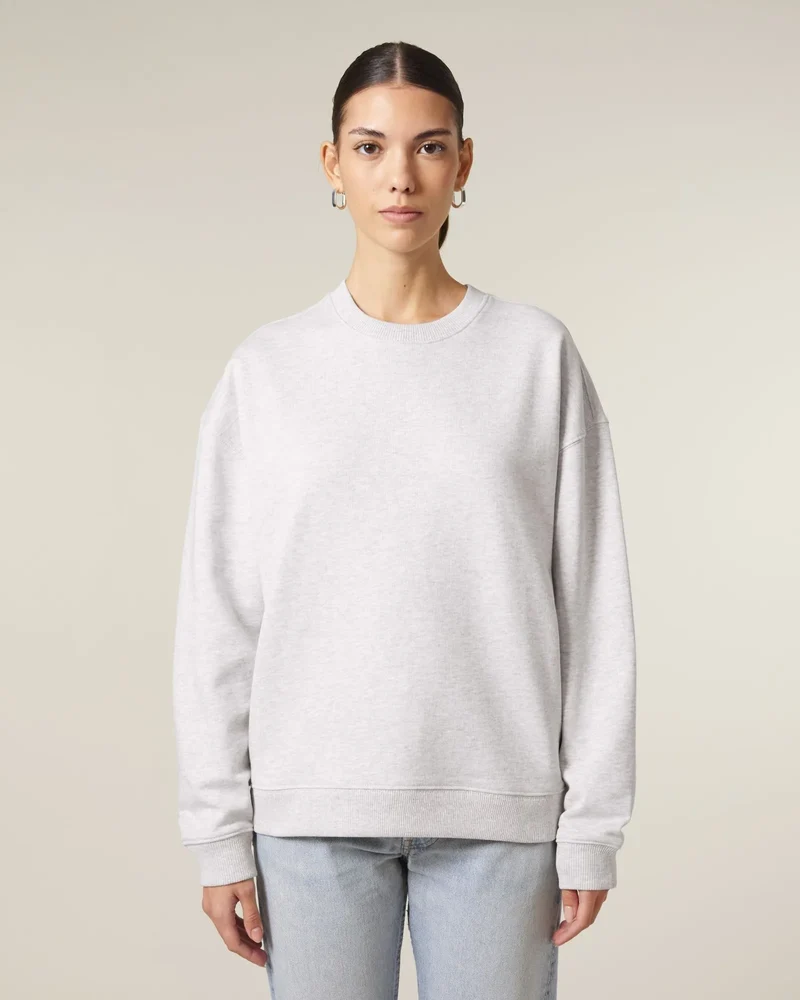 Sweat-shirt unisexe col rond Oversized Stanley/Stella Radder 2.0 à personnaliser