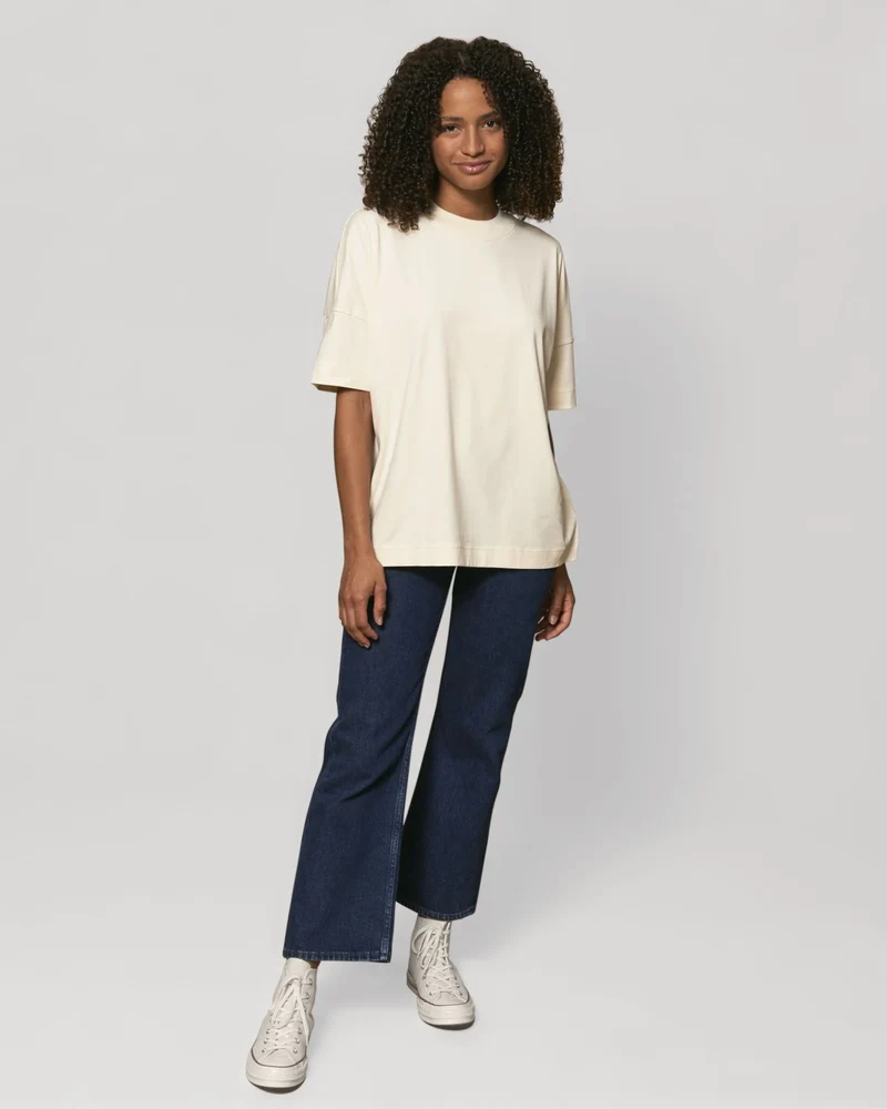 T-shirt oversize coton bio Stanley/Stella Blaster à personnaliser