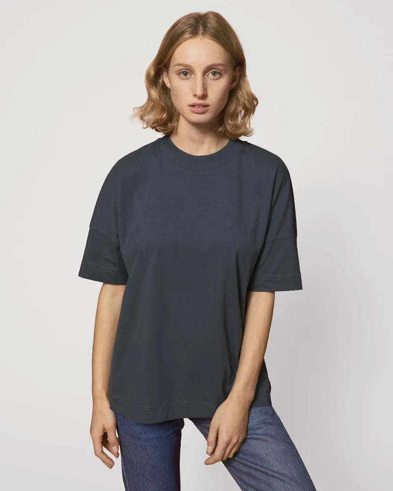T-shirt oversize coton bio Stanley/Stella Blaster à personnaliser