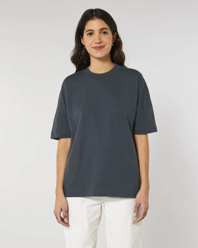 T-shirt oversize coton bio Stanley/Stella Blaster à personnaliser