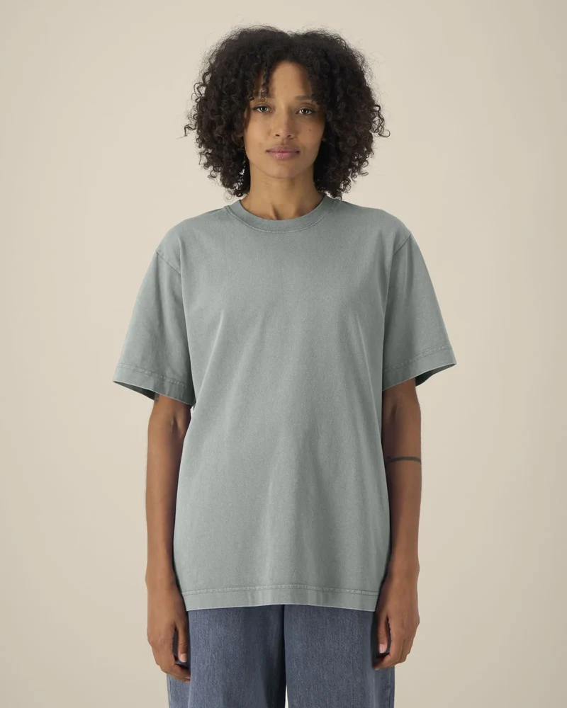 T-shirt unisexe épais coton bio Stanley/Stella Freestyler Vintage à personnaliser