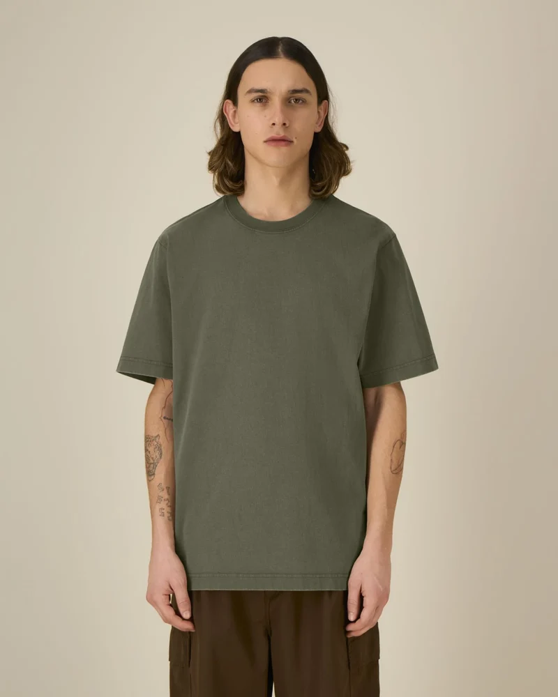 T-shirt unisexe épais coton bio Stanley/Stella Freestyler Vintage à personnaliser