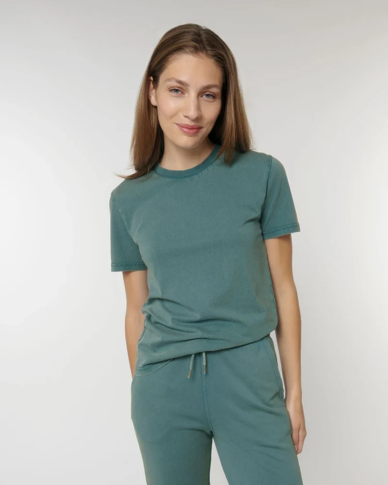 T-shirt coton bio Stanley/Stella Crafter Vintage à personnaliser