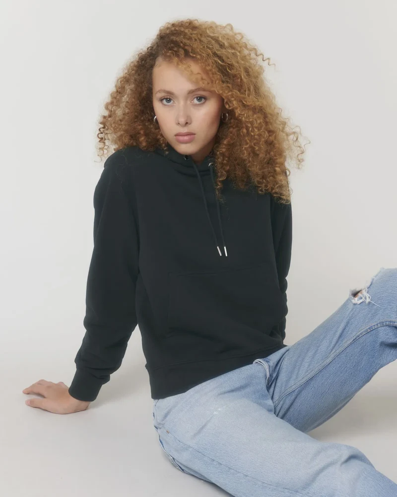 Sweat à capuche unisexe coton bio Stanley/Stella à personnaliser