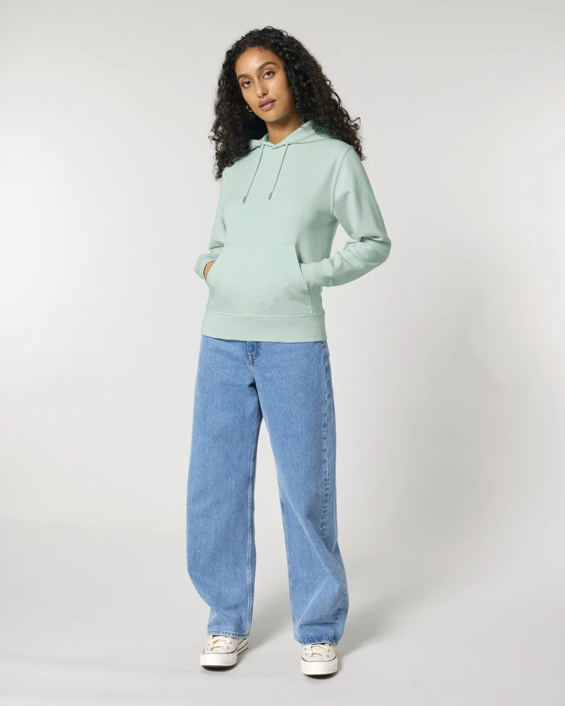 Sweat à capuche unisexe coton bio Stanley/Stella à personnaliser