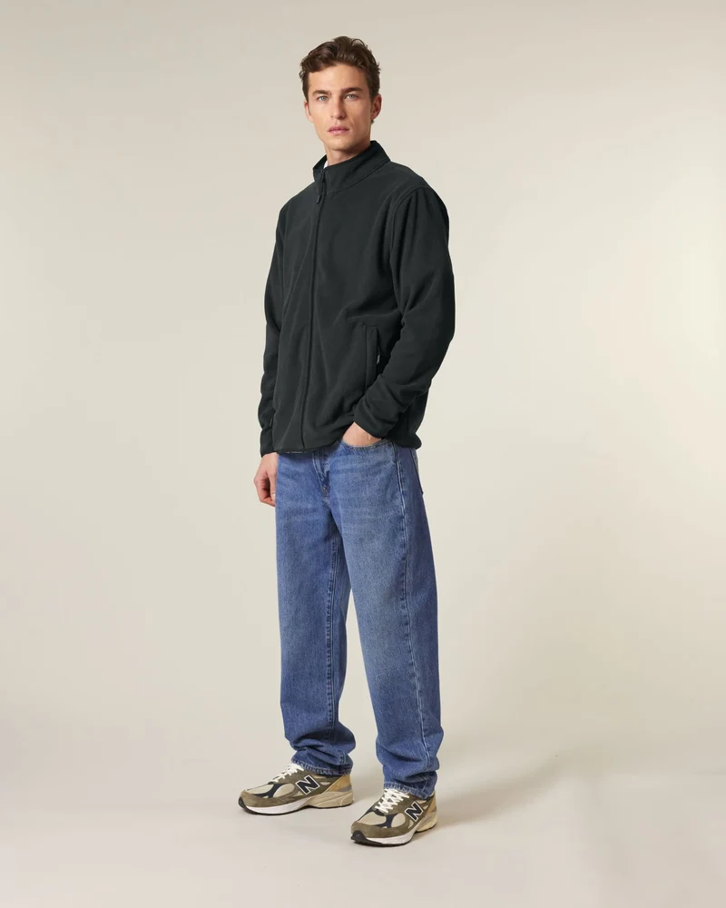 Veste polaire homme 100% polyester recyclé à personnaliser