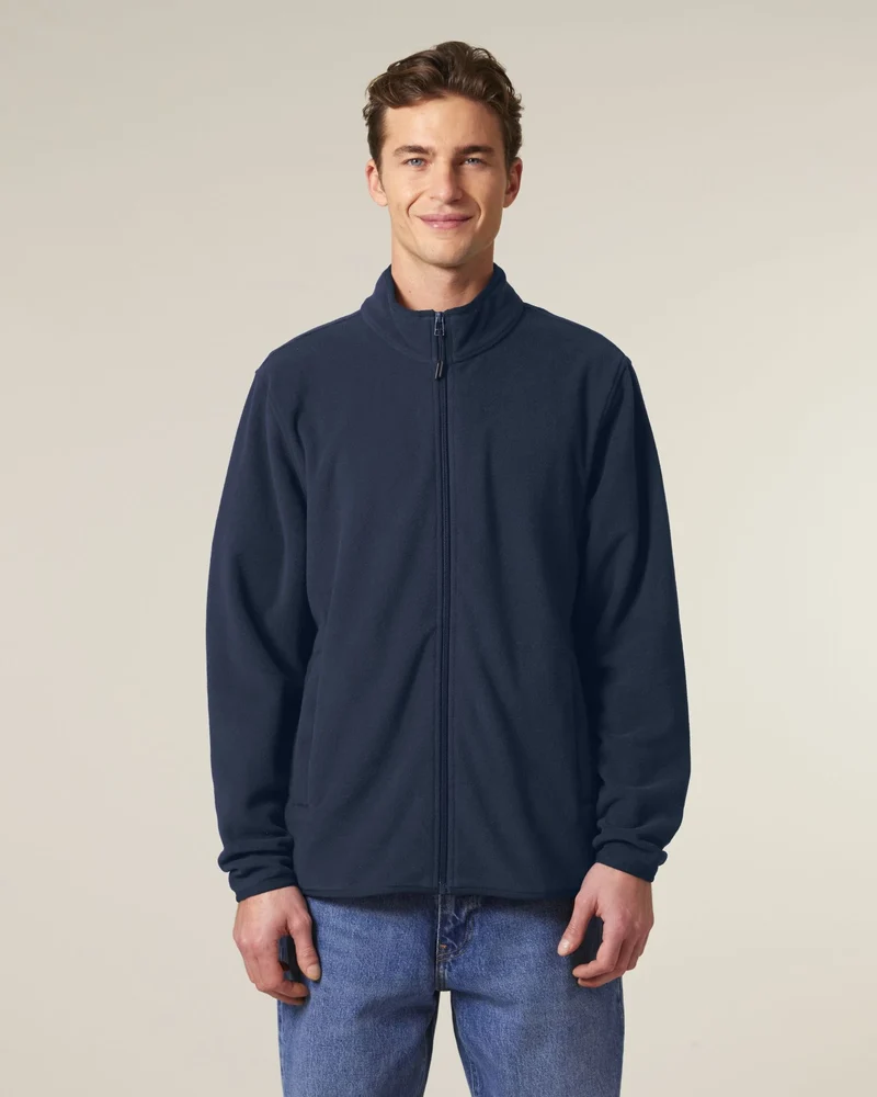 Veste polaire homme 100% polyester recyclé à personnaliser