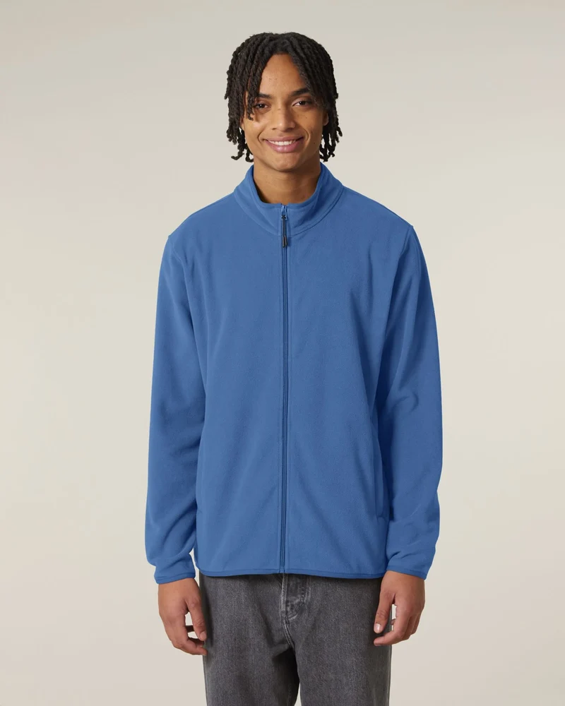 Veste polaire homme 100% polyester recyclé à personnaliser