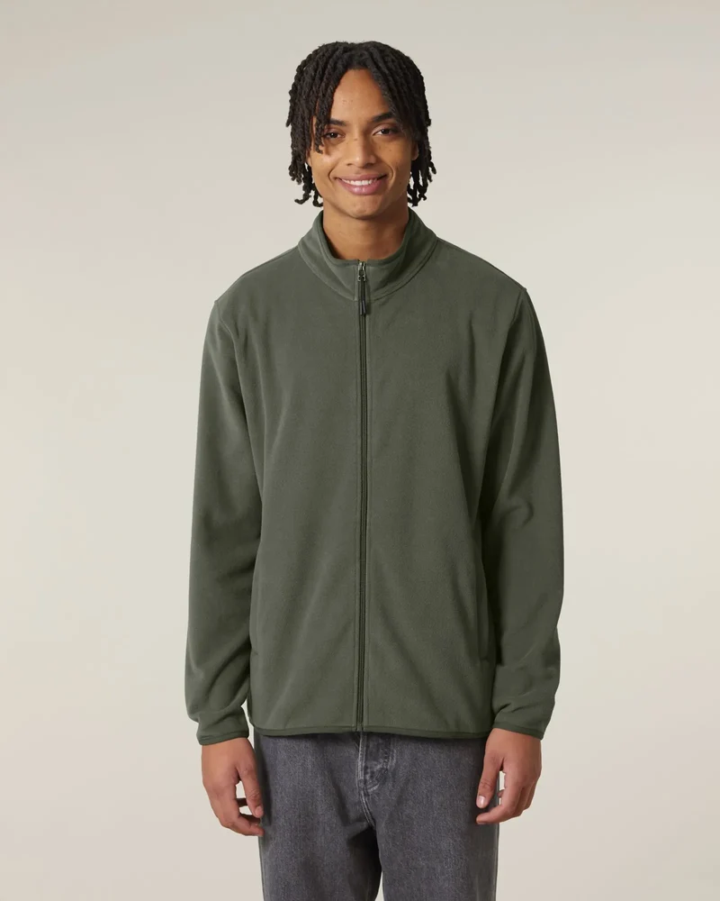 Veste polaire homme 100% polyester recyclé à personnaliser