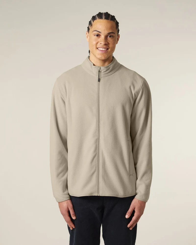 Veste polaire homme 100% polyester recyclé à personnaliser