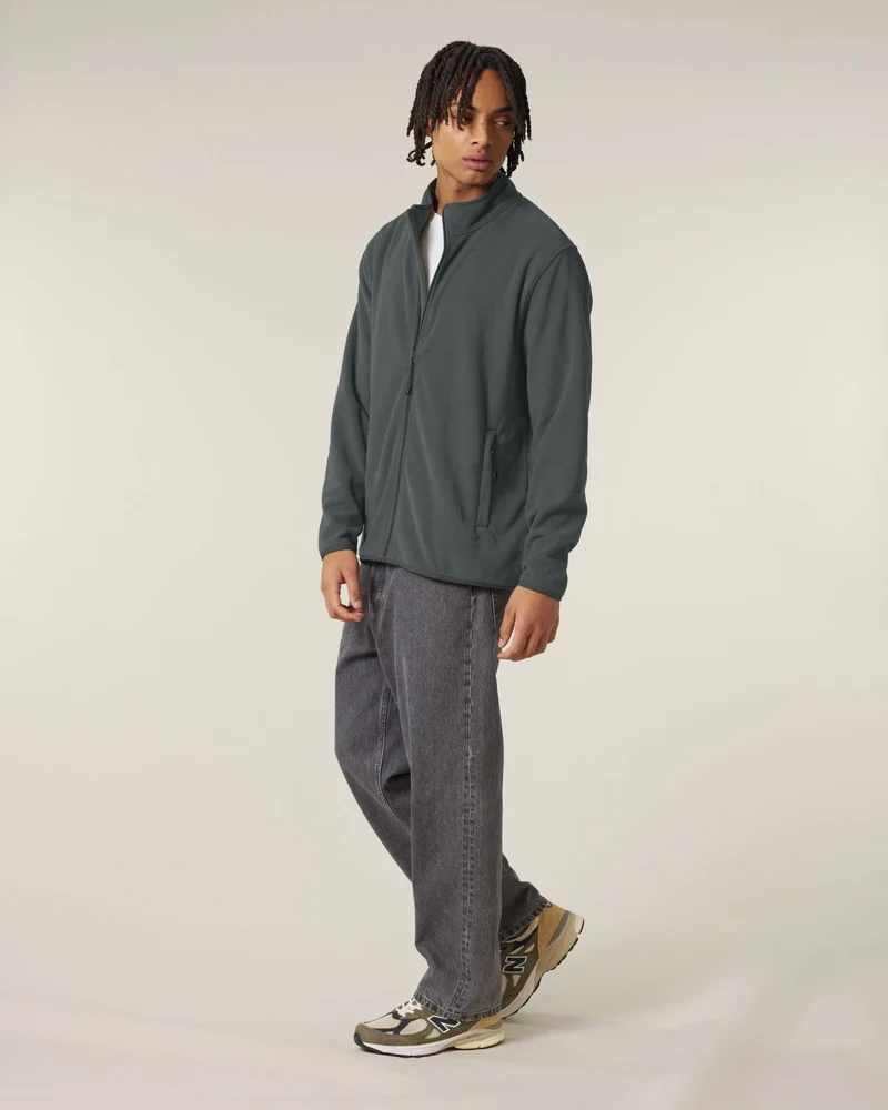 Veste polaire homme 100% polyester recyclé à personnaliser