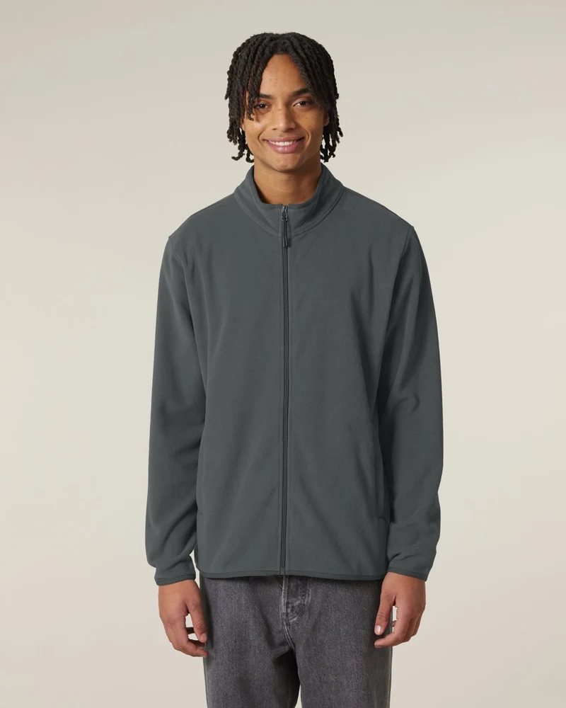 Veste polaire homme 100% polyester recyclé à personnaliser