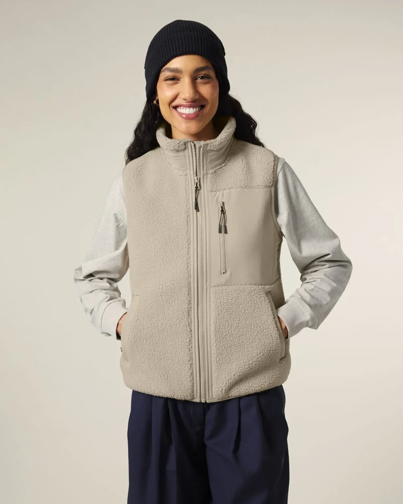 Veste polyester recyclé Stanley/Stella Liner à personnaliser