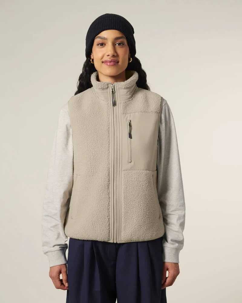 Veste polyester recyclé Stanley/Stella Liner à personnaliser