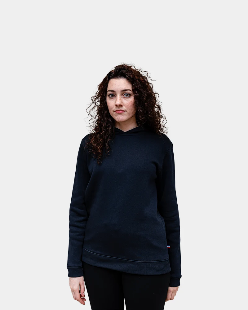 Sweat à capuche femme Made in France à personnaliser