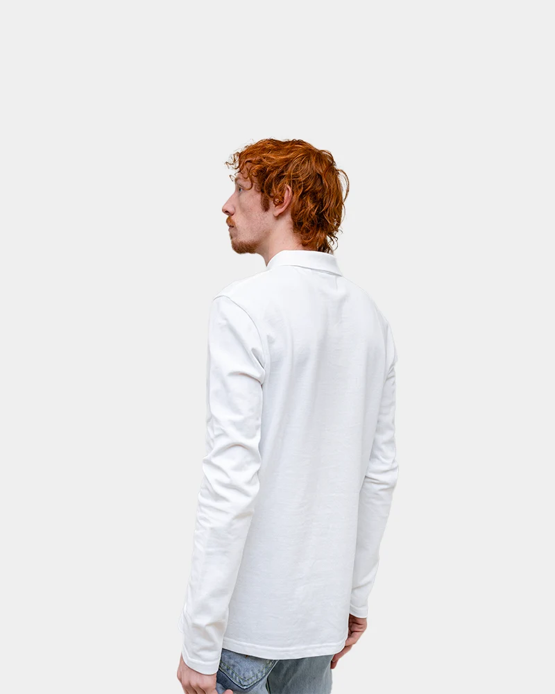 Polo Homme manche longue à personnaliser