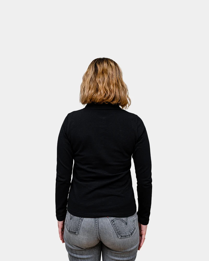 Polo Femme manche longue à personnaliser