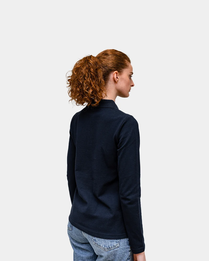 Polo Femme manche longue à personnaliser