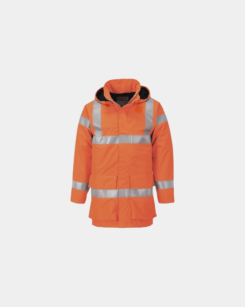 Veste de pluie hi-vis à personnaliser