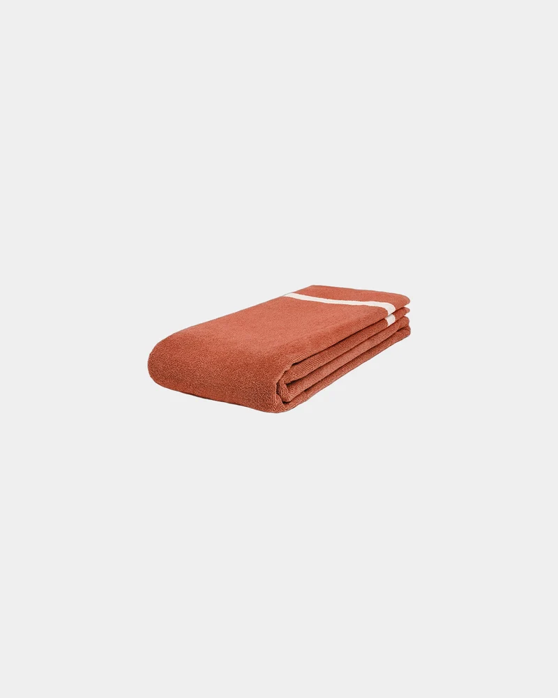 Serviette de plage 90x200 coton longues fibres à personnaliser