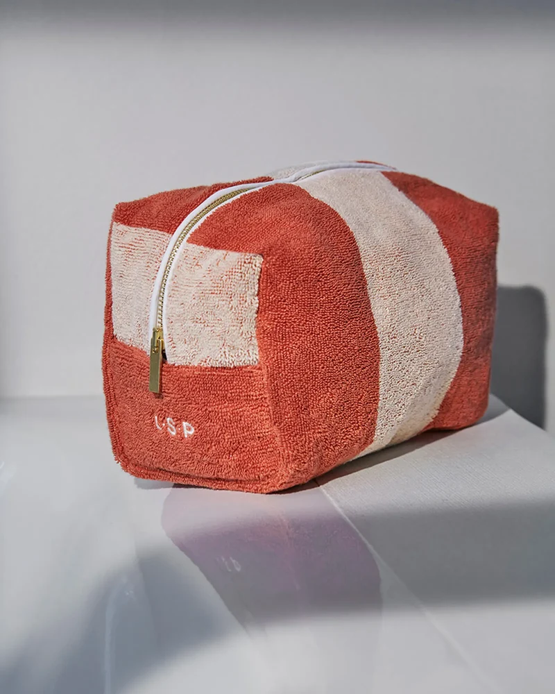 Trousse de toilette éponge La Serviette Paris à personnaliser