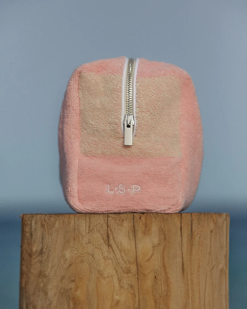 Trousse de toilette éponge La Serviette Paris à personnaliser