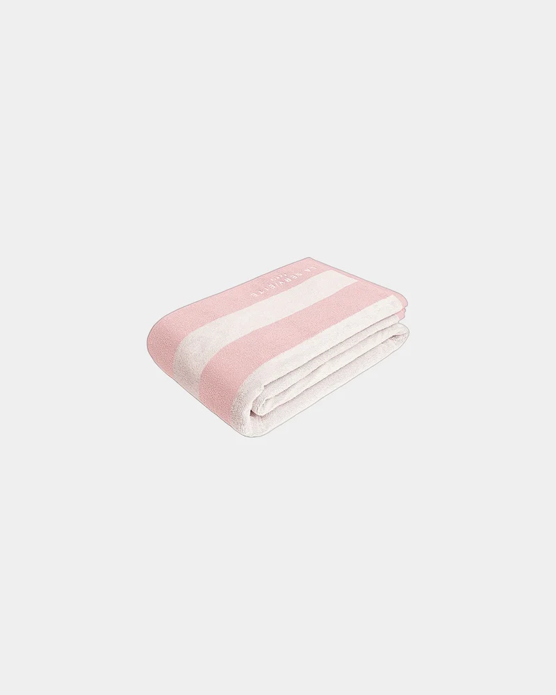 Serviette de plage XXL 170x170 Rayures Riviera à personnaliser