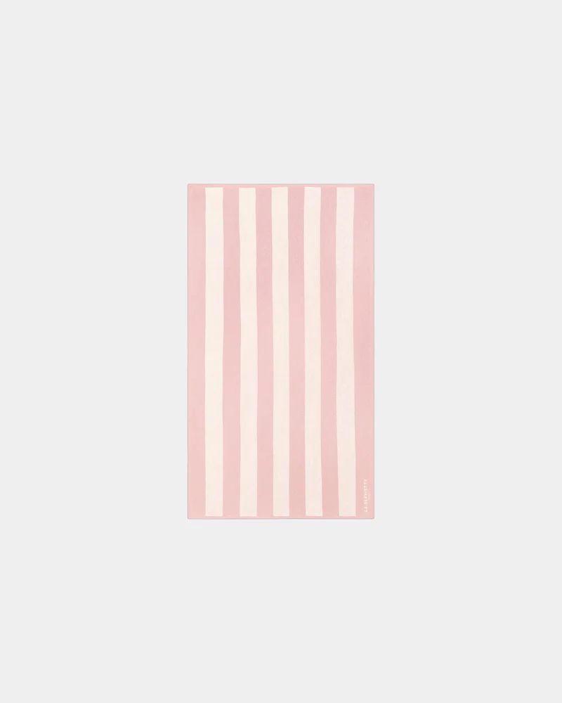 Serviette de plage 90x170 Rayures Riviera La Serviette Paris à personnaliser