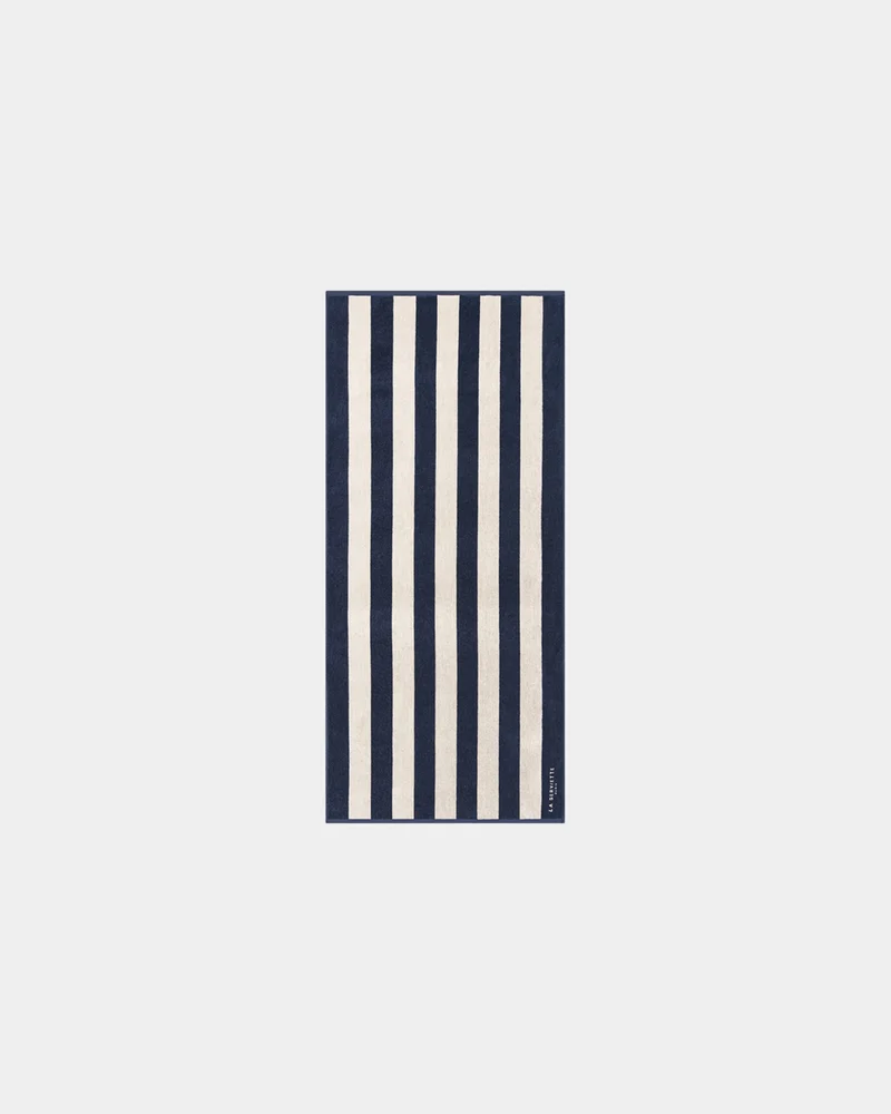 Serviette de plage éponge 90x200 La Serviette Paris à personnaliser