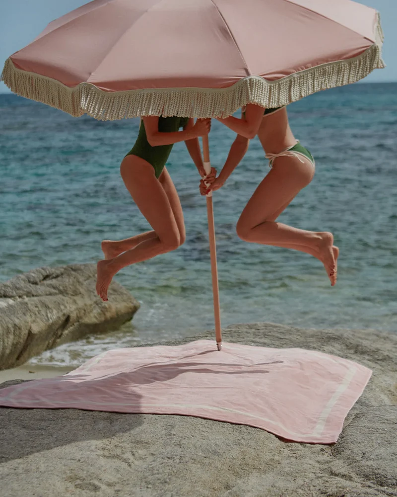 Serviette de plage XXL coton longues fibres La Serviette Paris à personnaliser